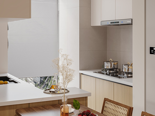 现代风格丨客餐厅多视角效果案例