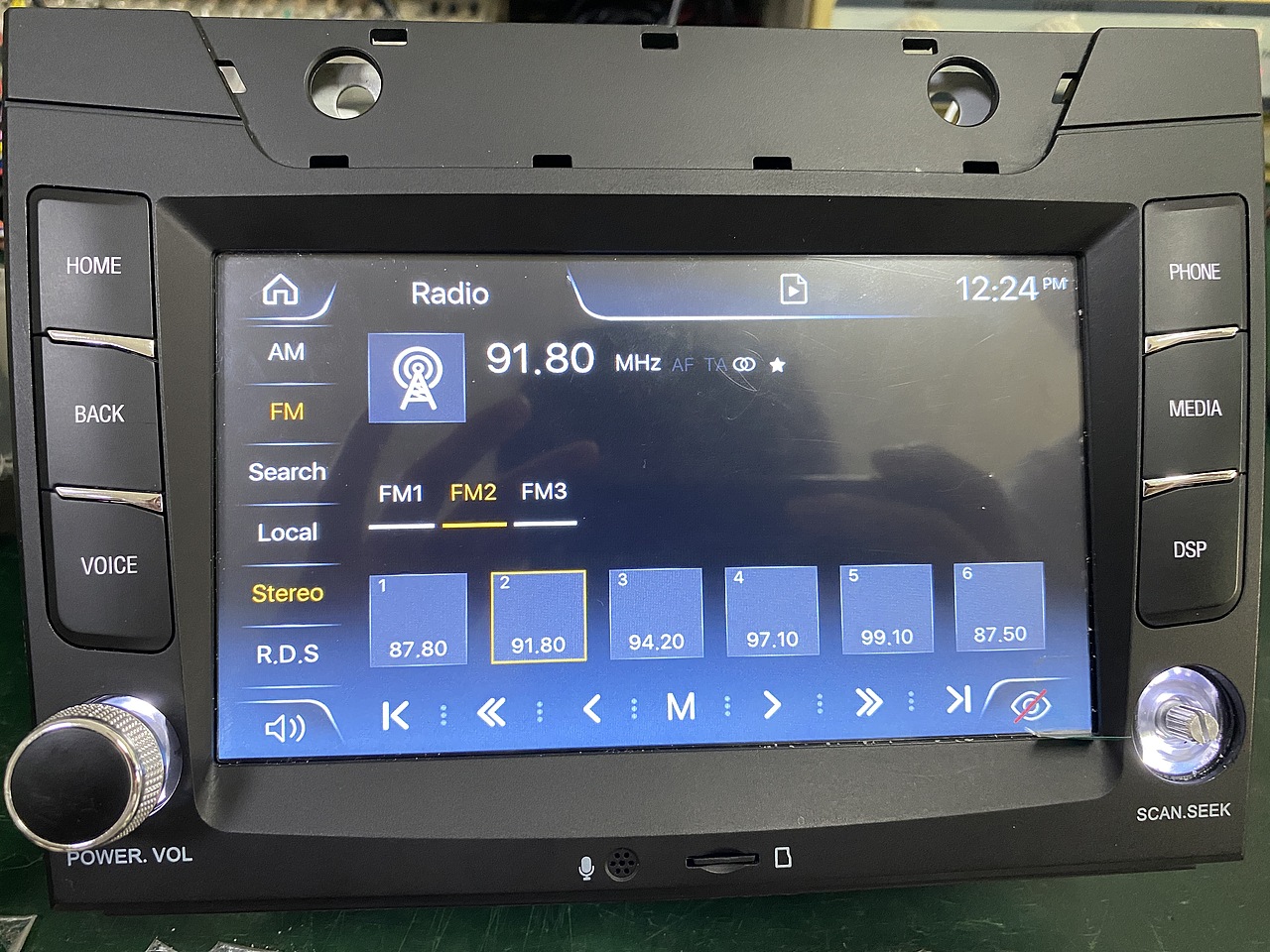 MP5前装级车机-UI界面交互