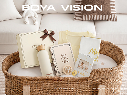 海外母婴礼品摄影｜THE MOMS EDIT母婴礼盒套装 X BOYA