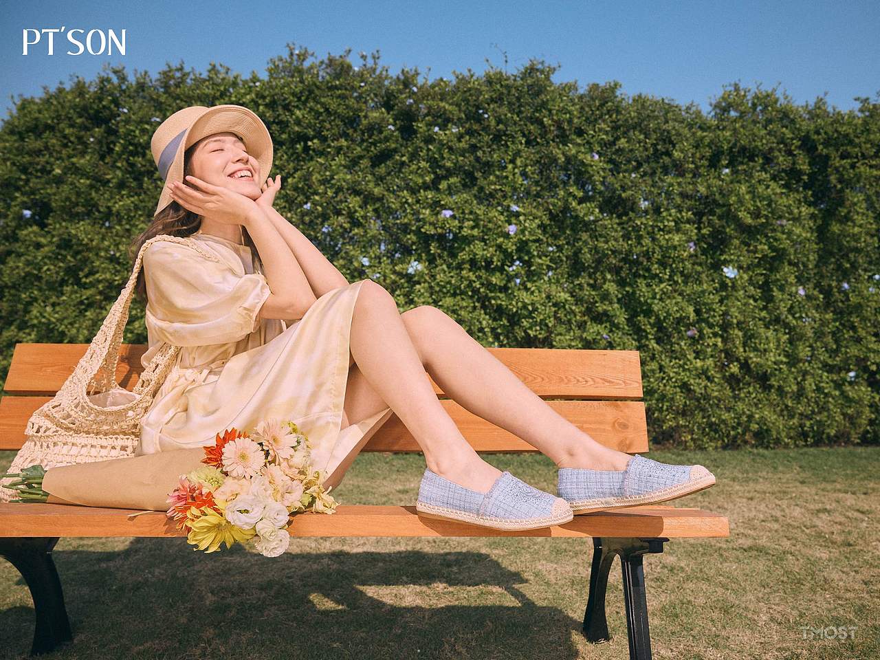 “春天、鲜花和你”--为百田森策划的一组春季形象大片