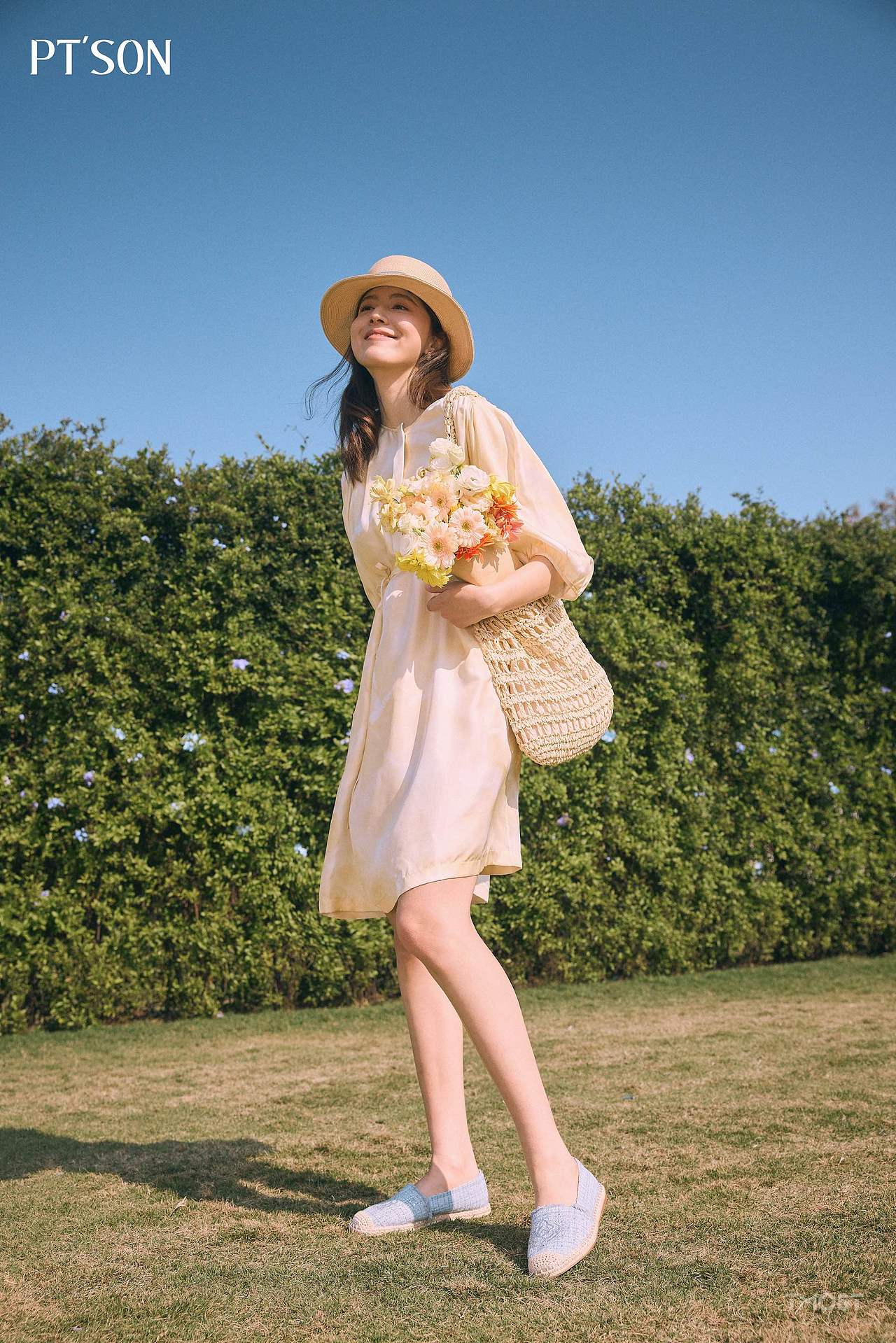 “春天、鲜花和你”--为百田森策划的一组春季形象大片