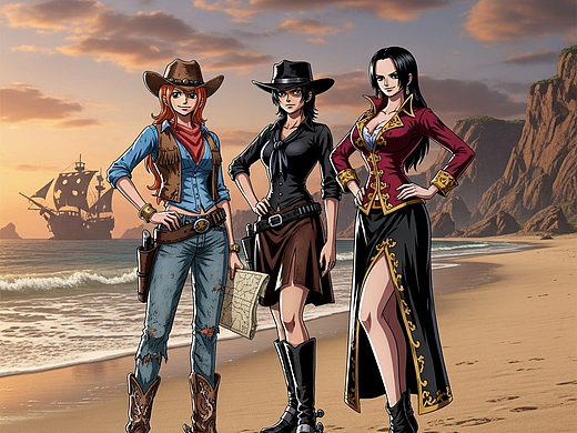 海贼王二次元人物生成