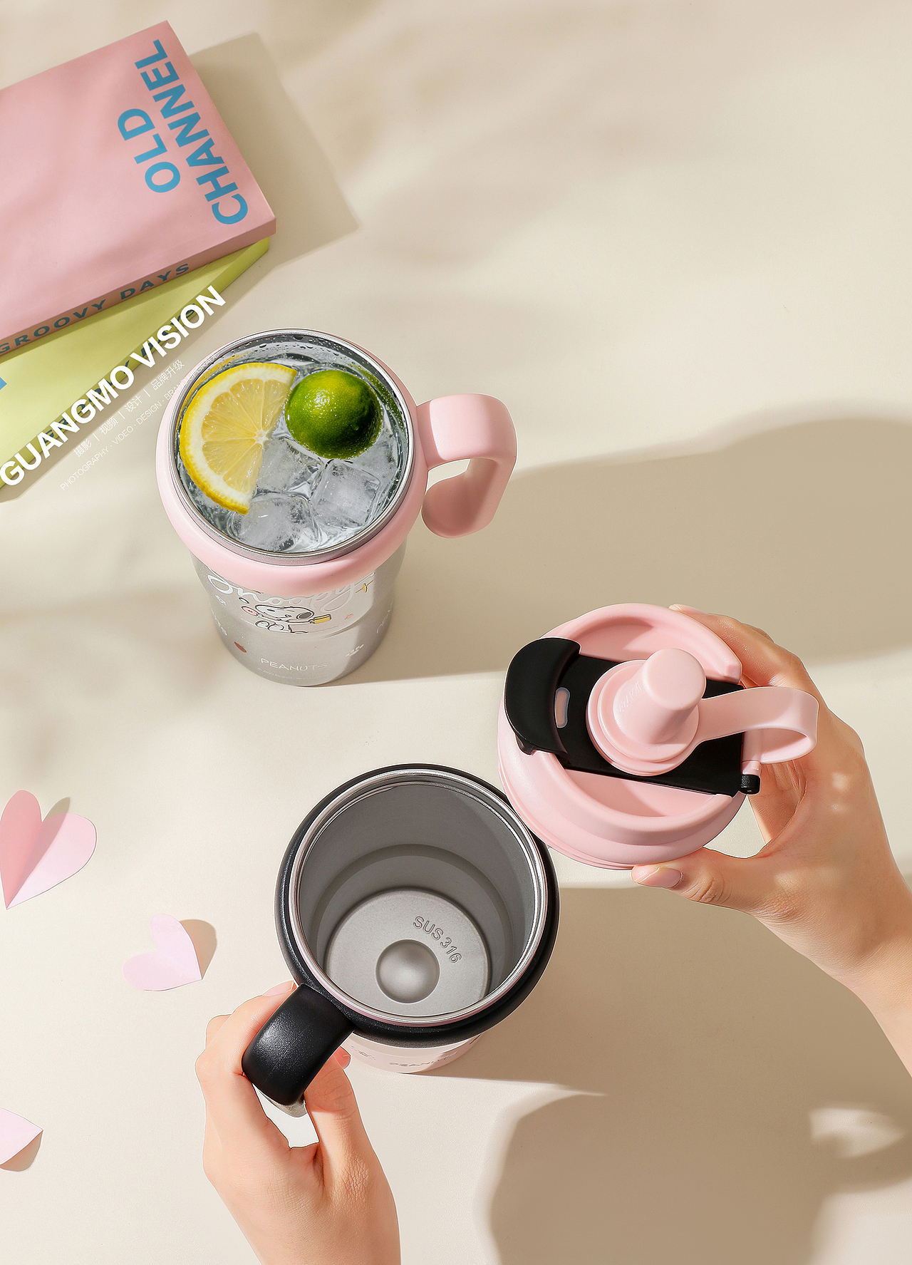 保温杯 水杯 杯子拍摄（图ZMzk4OTMyNjIw） - 产品摄影 - 站酷设计师唐蔷薇薇原创素材 - 站酷ZCOOL