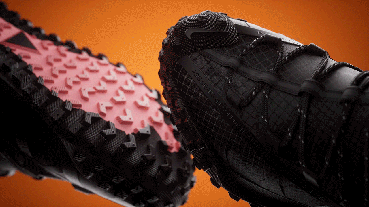 Nike ACG Mountain Fly户外机能鞋动态设计