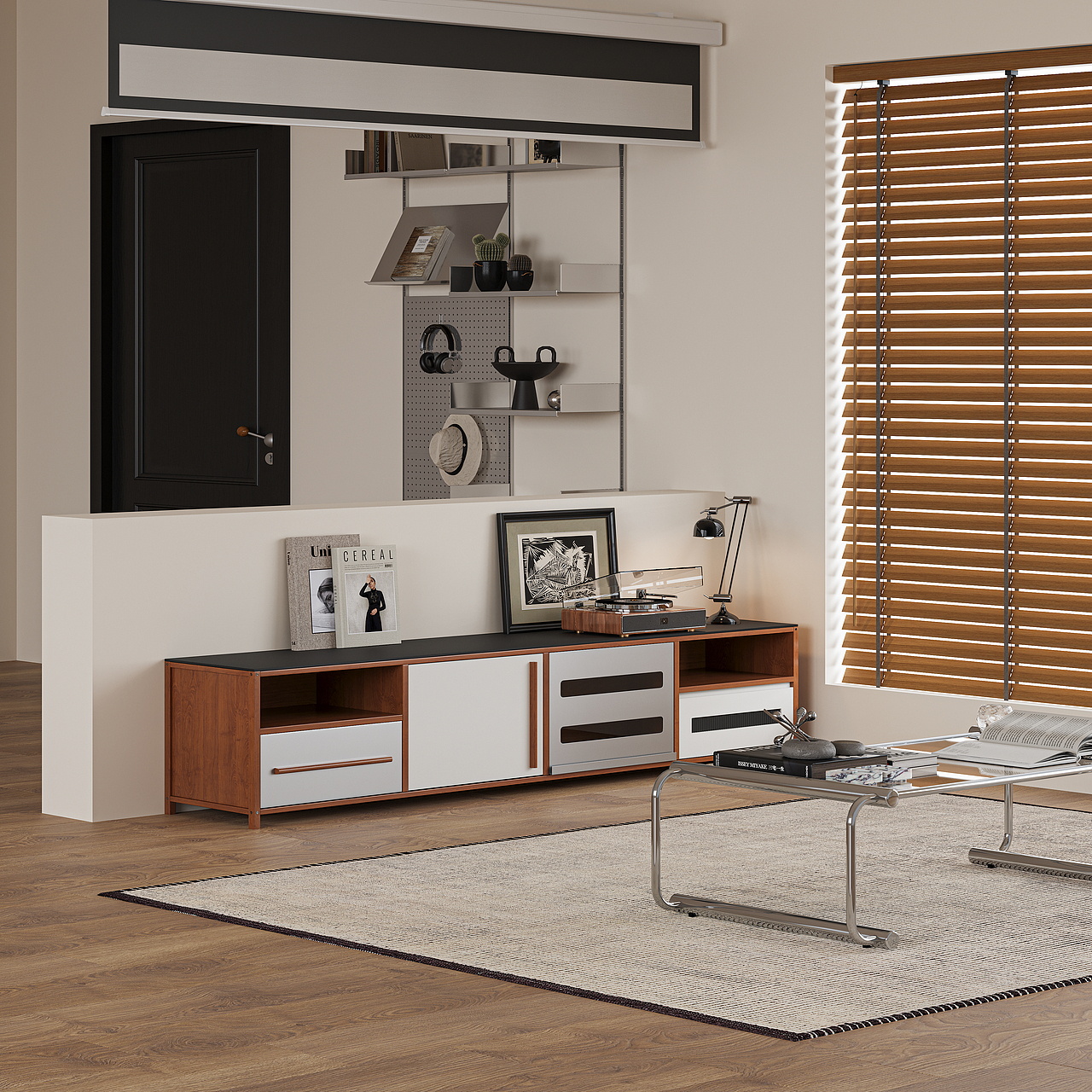 复古轻奢电视柜