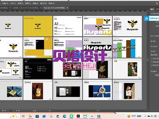 体育品牌vi手册设计