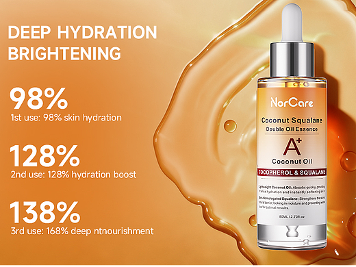 NorCare椰子角鲨烷双层精油-亚马逊A+图
