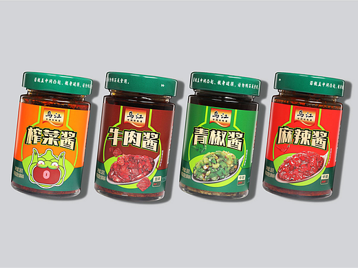 WUJIANG丨乌江榨菜酱系列包装设计