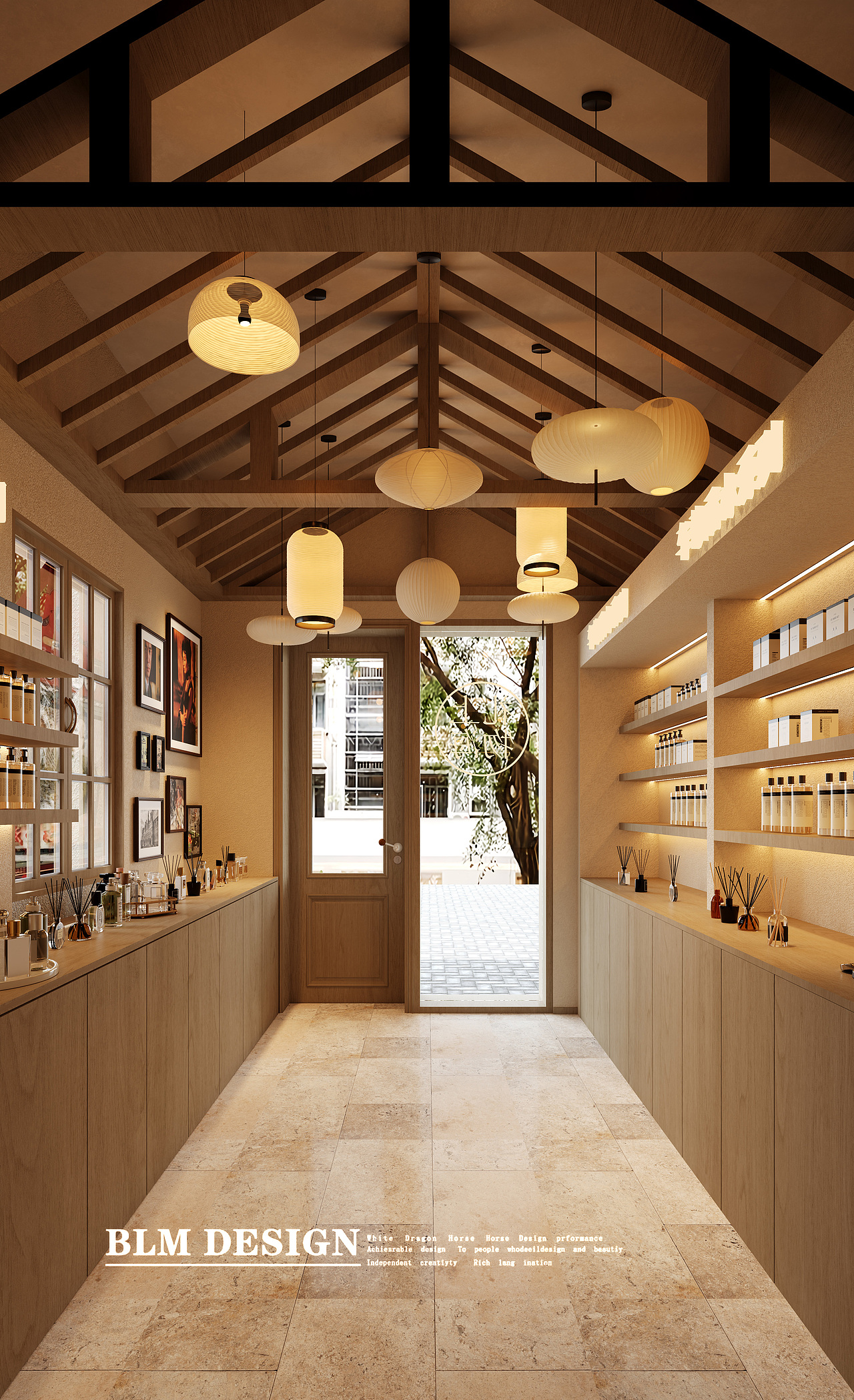 工装——白龙马效果图