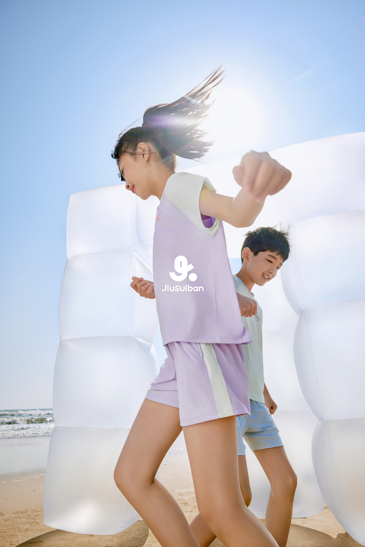 儿童拍摄｜和九岁伴开启夏日防晒形象大片