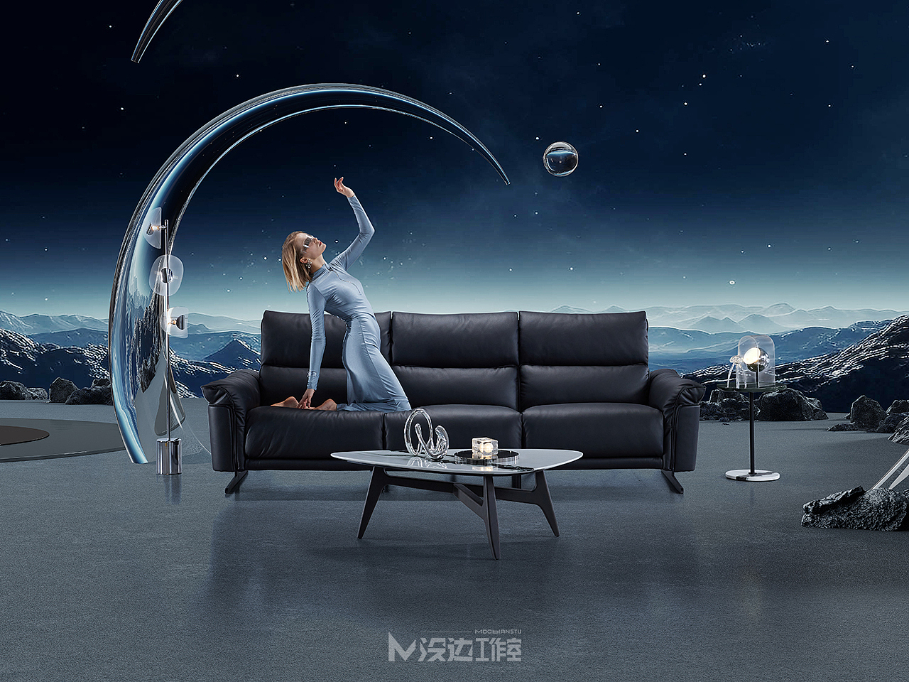 功能沙发摄影|LAZBOY「太空漫步」