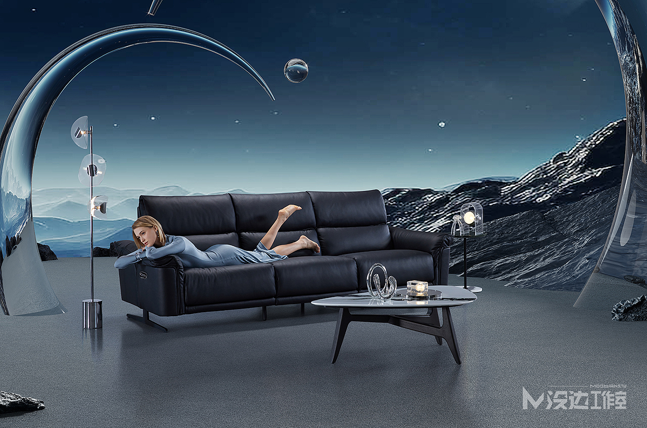 功能沙发摄影|LAZBOY「太空漫步」