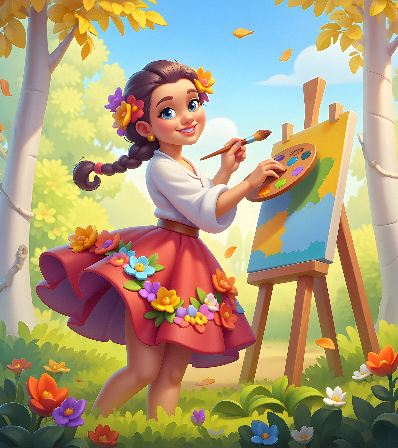 游戏原画—欧美卡通风格（图ZMzk4OTYzMTg4） - AI作品 - 站酷设计师Cracie原创素材 - 站酷ZCOOL