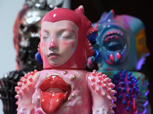 原创潮流玩具 sofubi