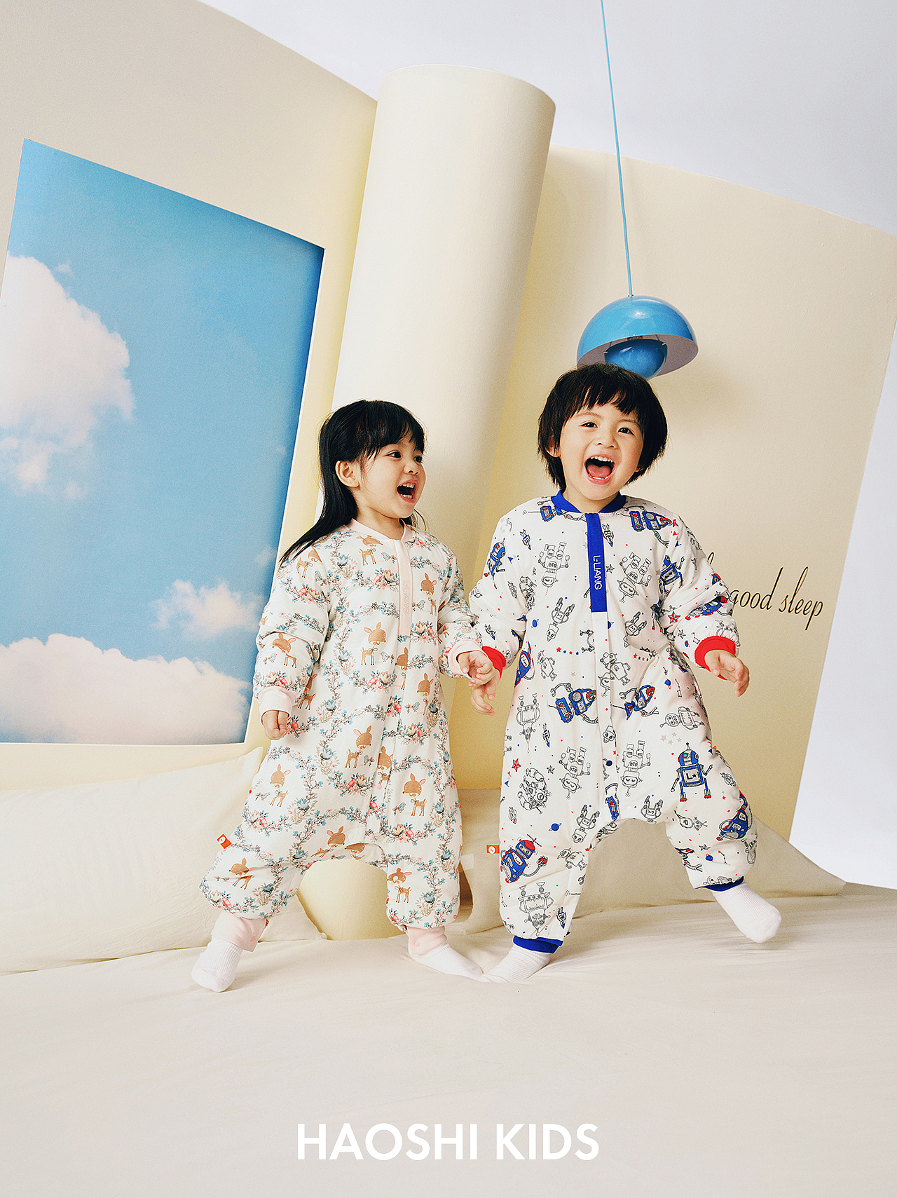 良良儿童秋冬品牌形象 X 好事 | 儿童睡袋摄影（图ZMzk4OTY3NDA4） - 人像摄影 - 站酷设计师好事goodluck原创素材 - 站酷ZCOOL