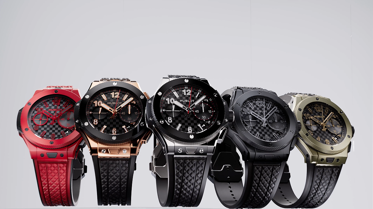 手表 三维动画制作 C4D产品动画 3D产品动画 CG渲染