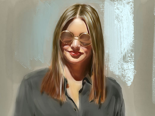 画一个,超模Miranda Kerr(米兰达可儿