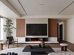 原木风格效果图