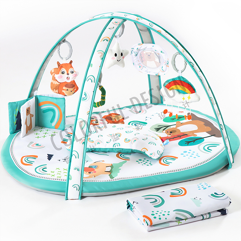 婴儿床-亚马逊主副图设计拍摄精修案例跨境电商美工