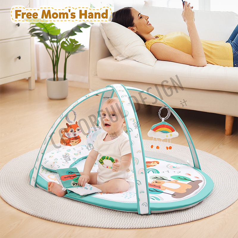 婴儿床-亚马逊主副图设计拍摄精修案例跨境电商美工