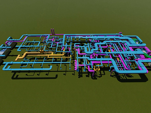 综合制剂二车间冻干粉针E生产线建设项目-BIM工程
