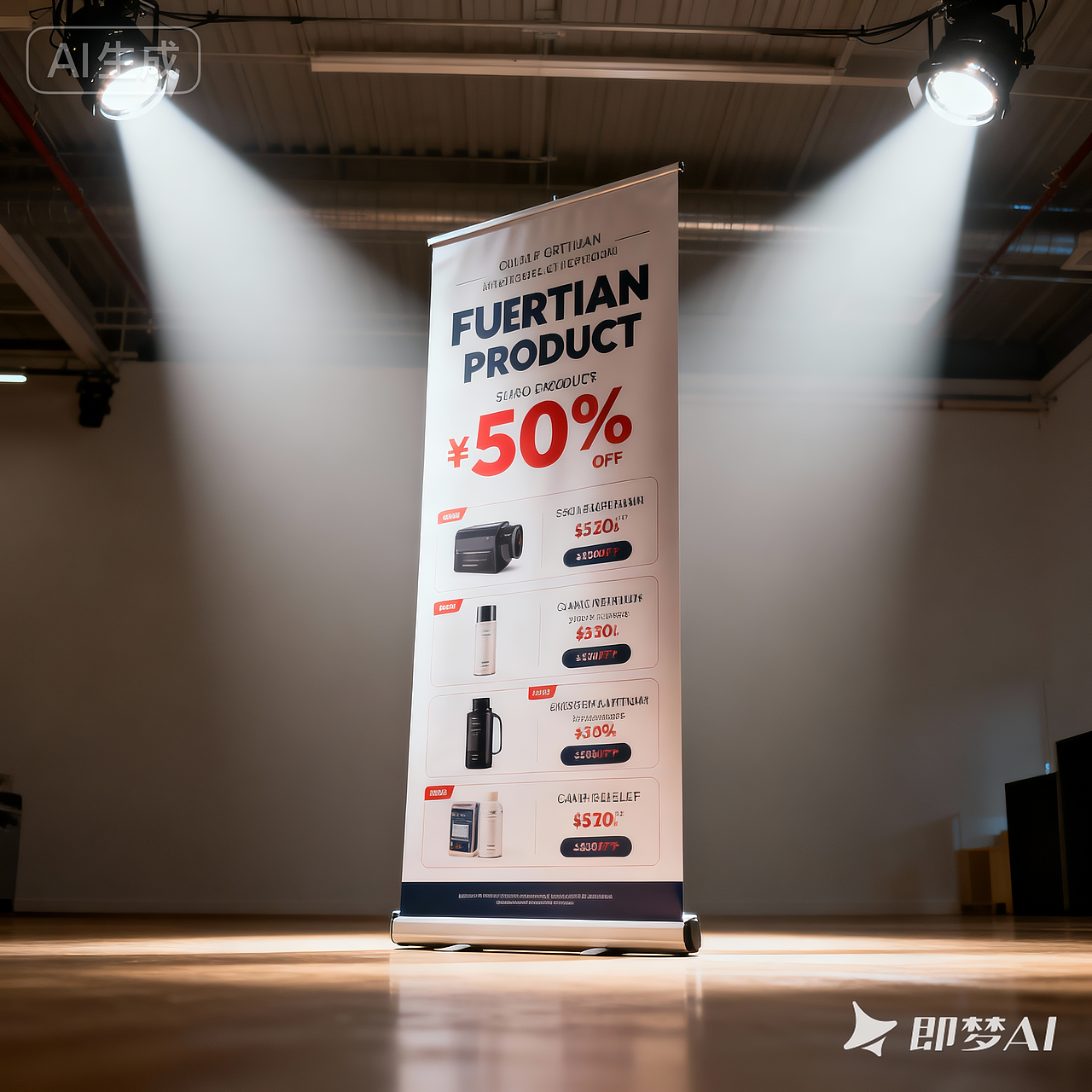 利用AI agent制作跨境电商各种拍摄镜头下的产品场景