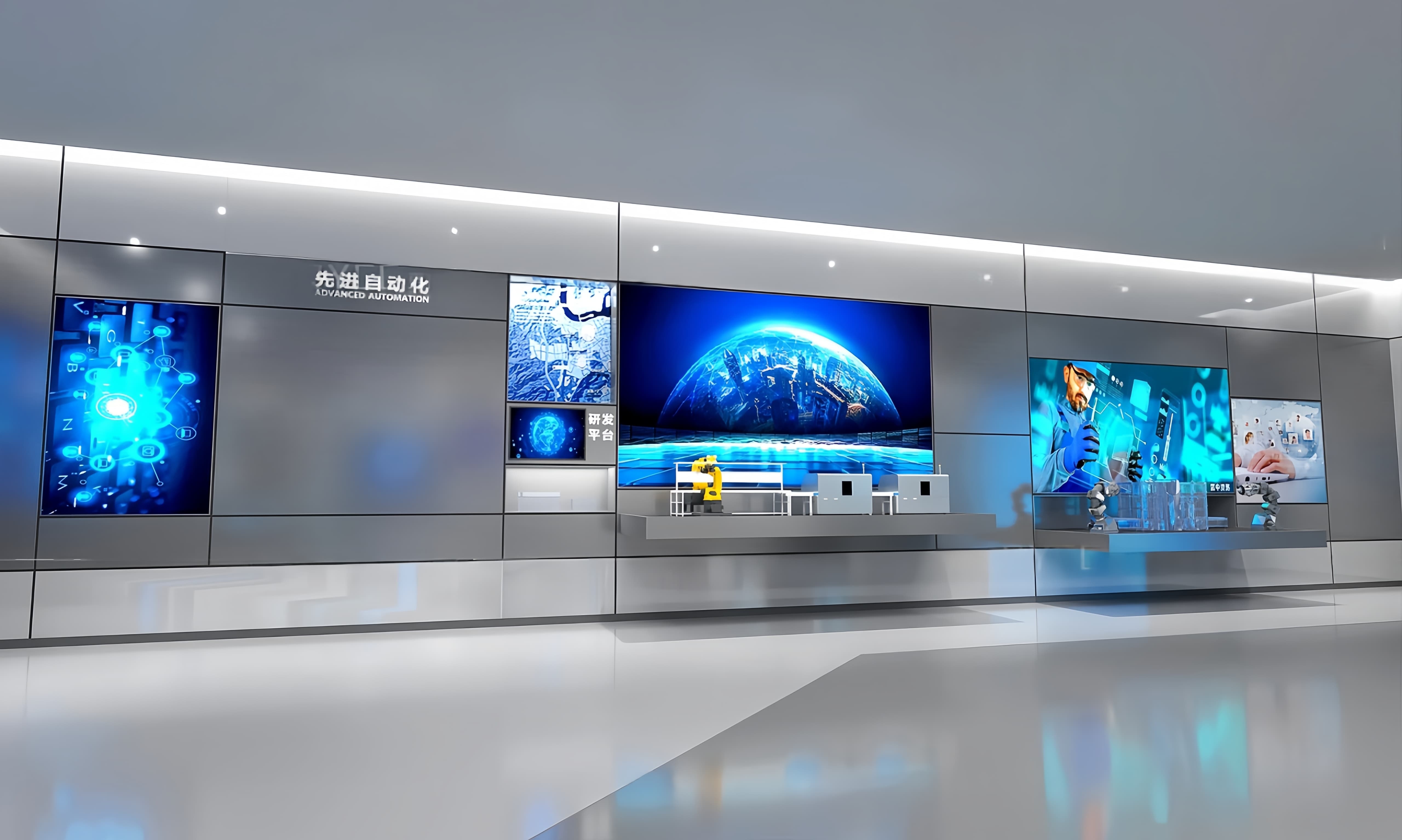 走进工业科技展厅：沉浸邂逅产业升级新魅力-森克思科技（图ZMTUyODExODg=） - 观点 - 站酷设计师森克思科技原创素材 - 站酷ZCOOL