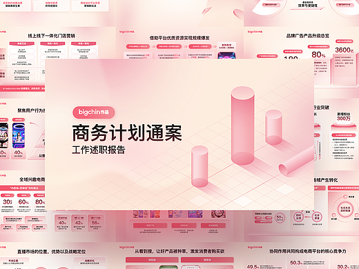 商业计划通案PPT模板