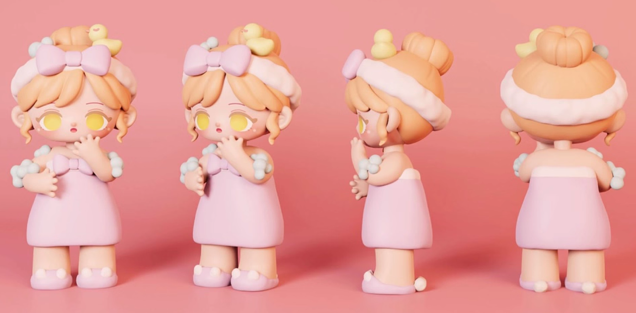 卡通ip建模渲染