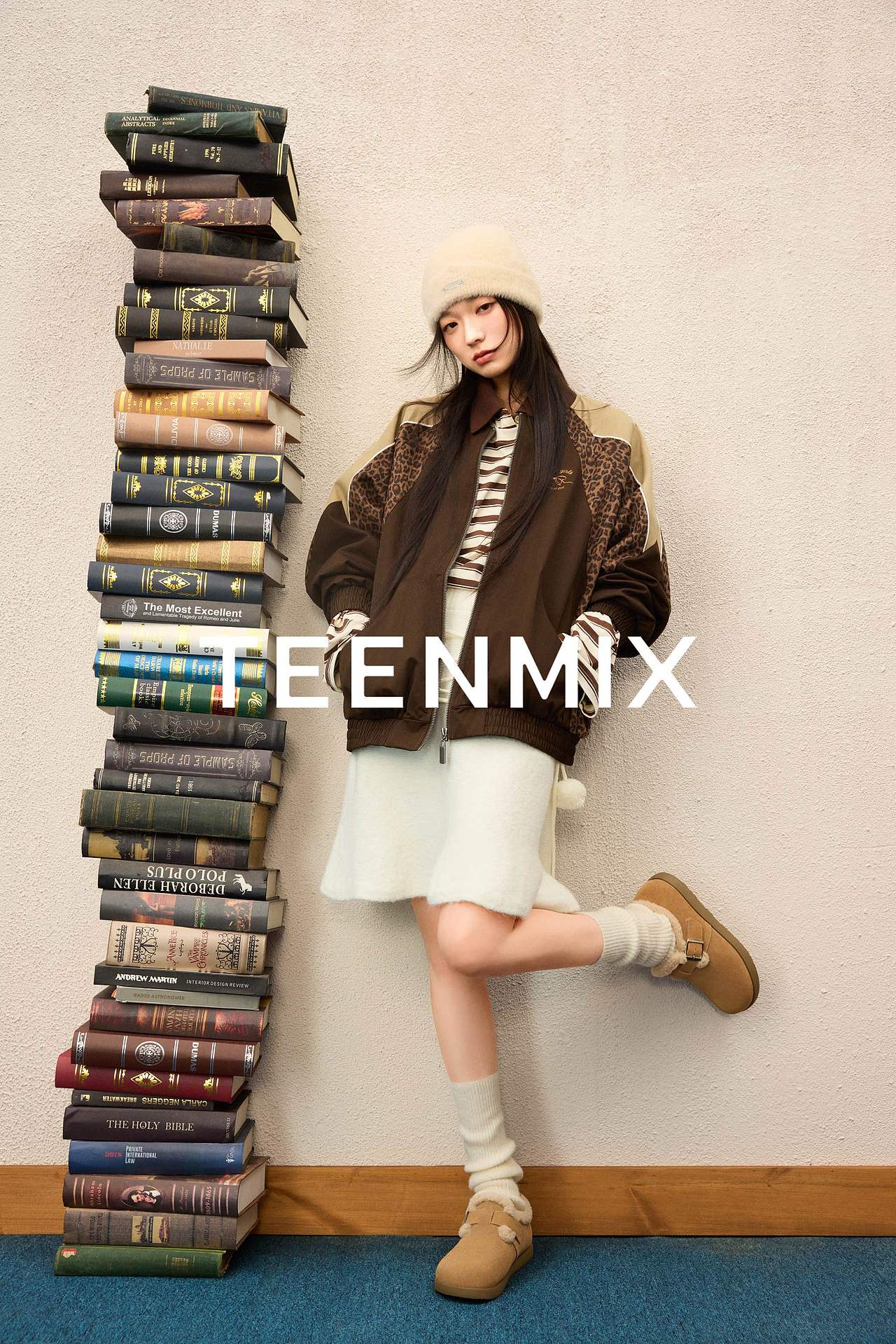 商业摄影|拍了一组天美意学院风形象大片