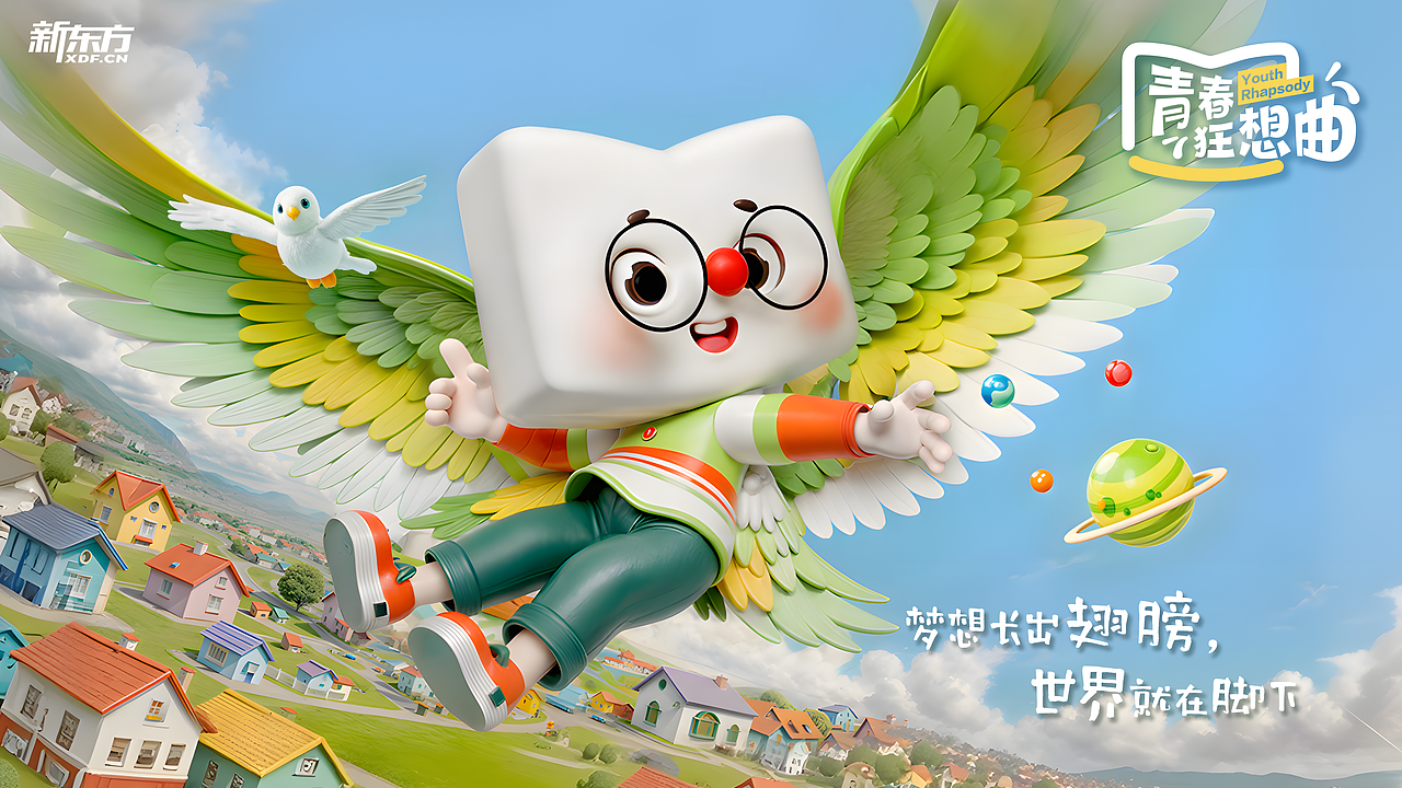 《青春狂想曲》新东方读书人IP品牌视觉演绎
