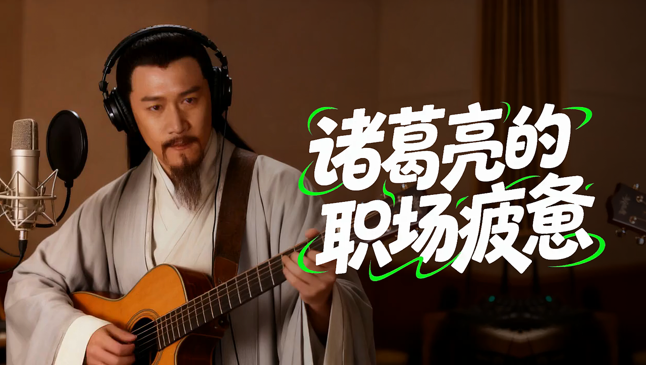 AIGC工作流 打工人嘴替-诸葛亮的职场疲惫