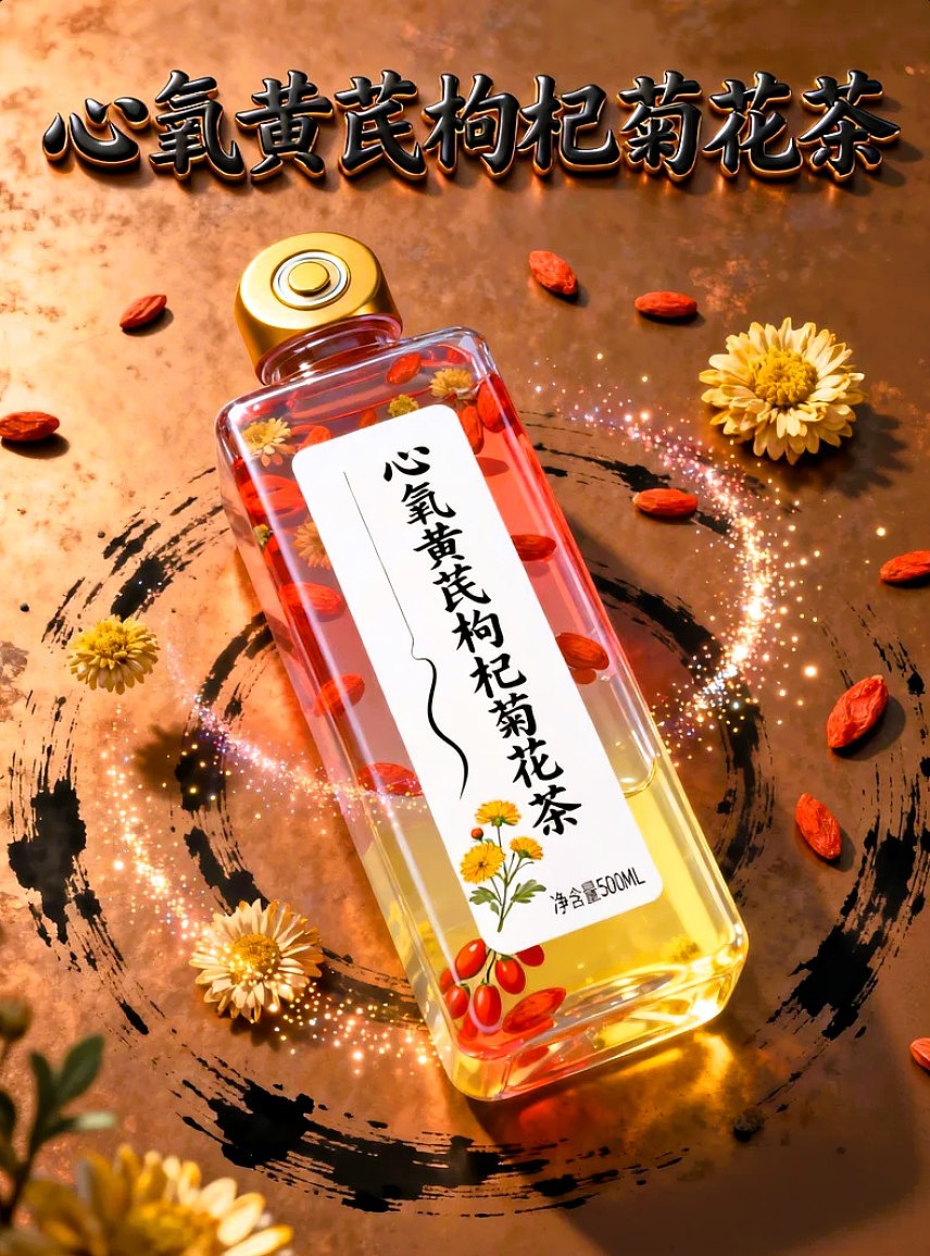 心氧黄氏枸杞菊花茶