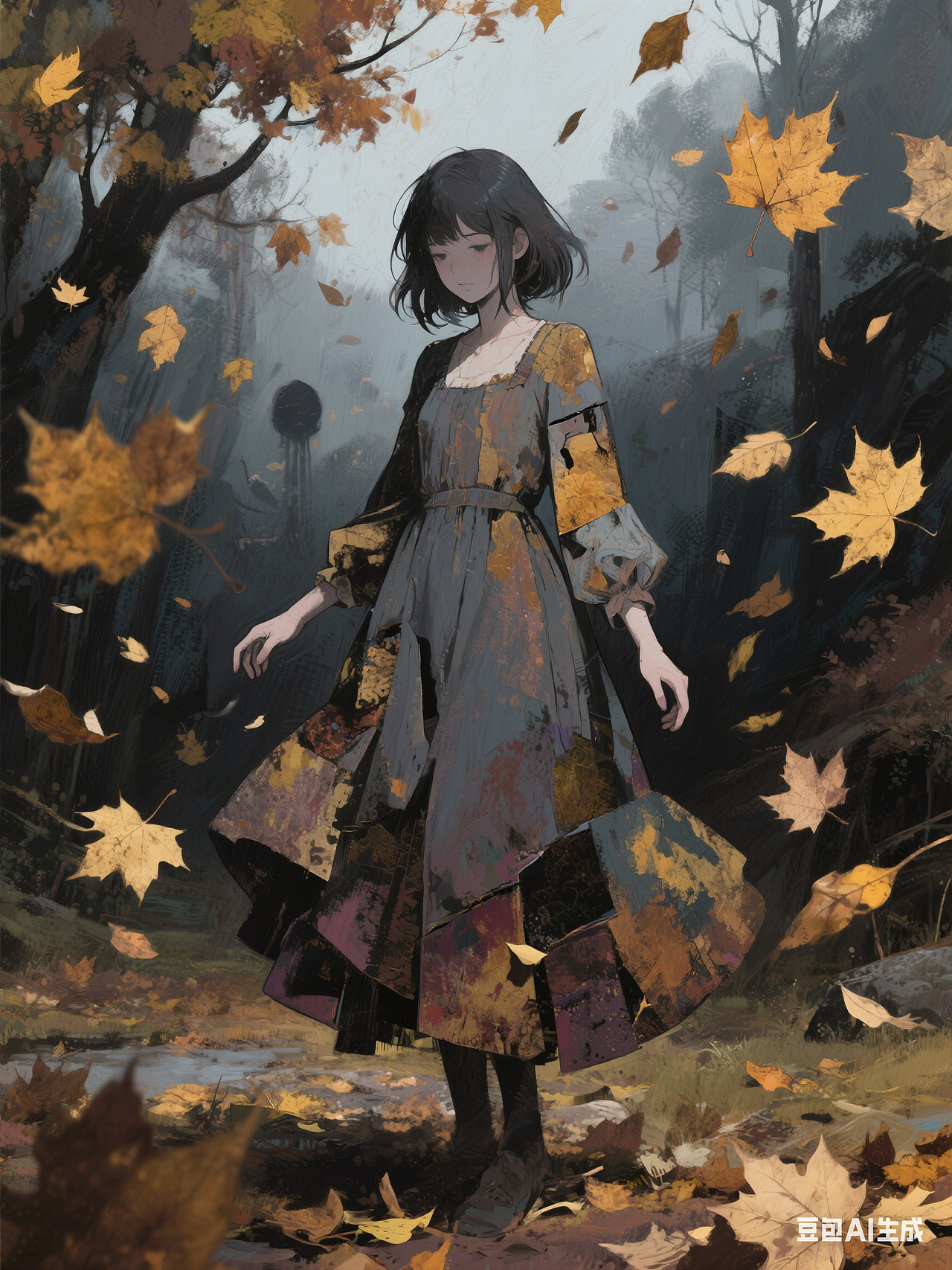 失（图ZMzk4OTk2NzA0） - AI作品 - 站酷设计师羽冰卍原创素材 - 站酷ZCOOL