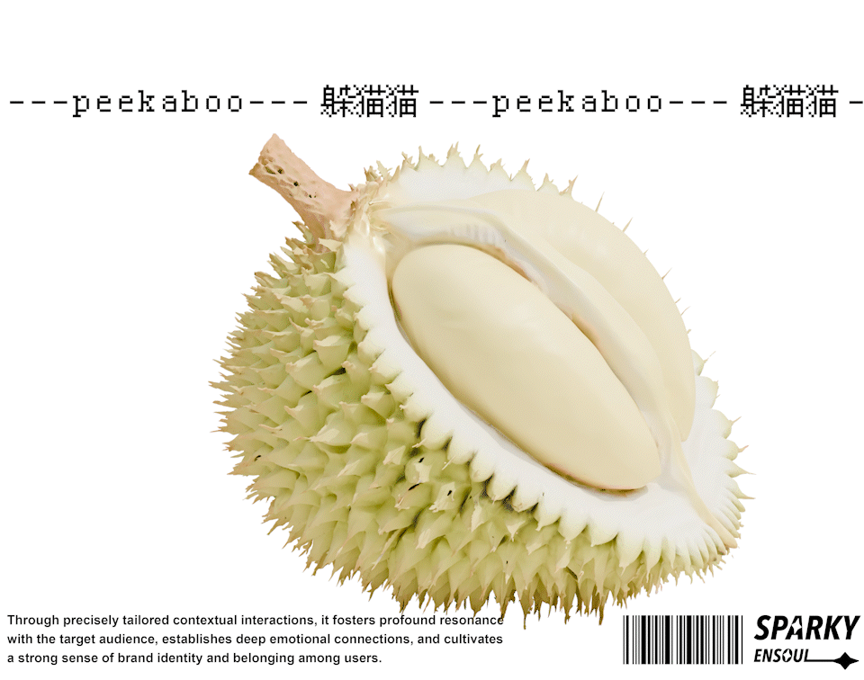 榴莲品牌IP设计|刺刺SPARKY