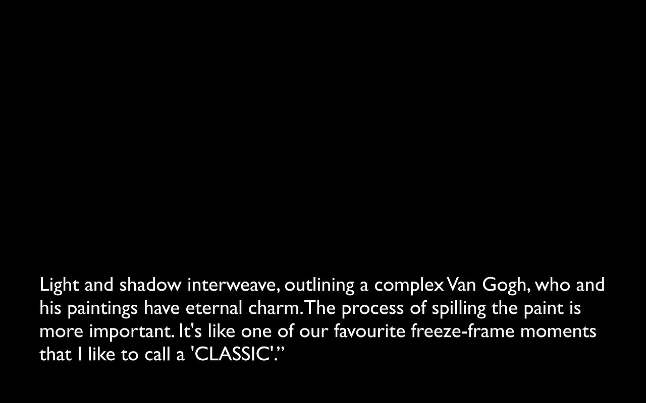 茶&Fergus｜在光影之间，邂逅一个复杂的梵高