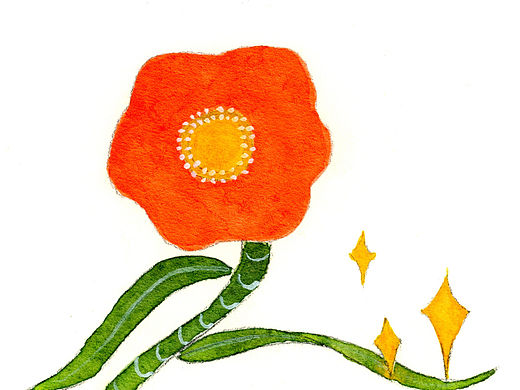 送你一朵小红花