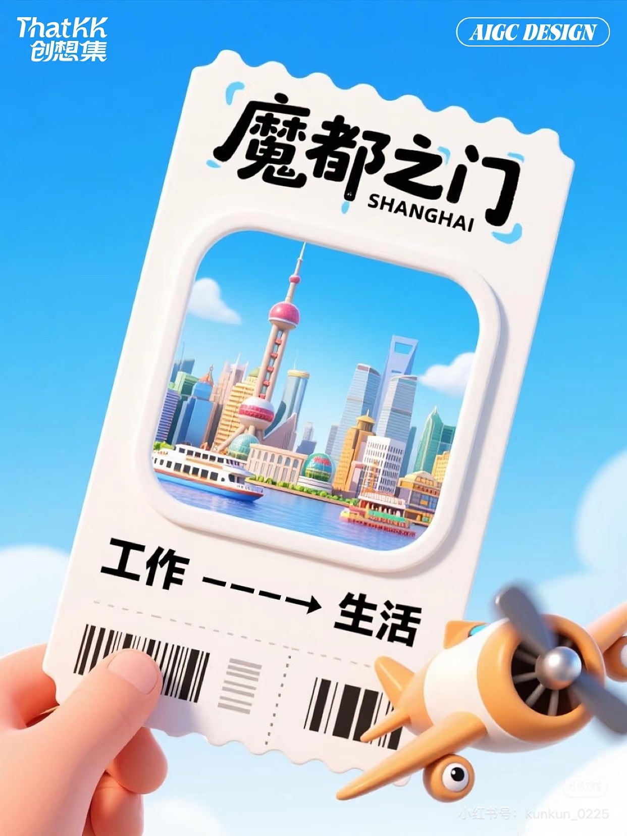 AI直出10个城市🌆地标海报（图ZMzk5MDA0MDY0） - 其他UI - 站酷设计师ThatKK创想集原创素材 - 站酷ZCOOL