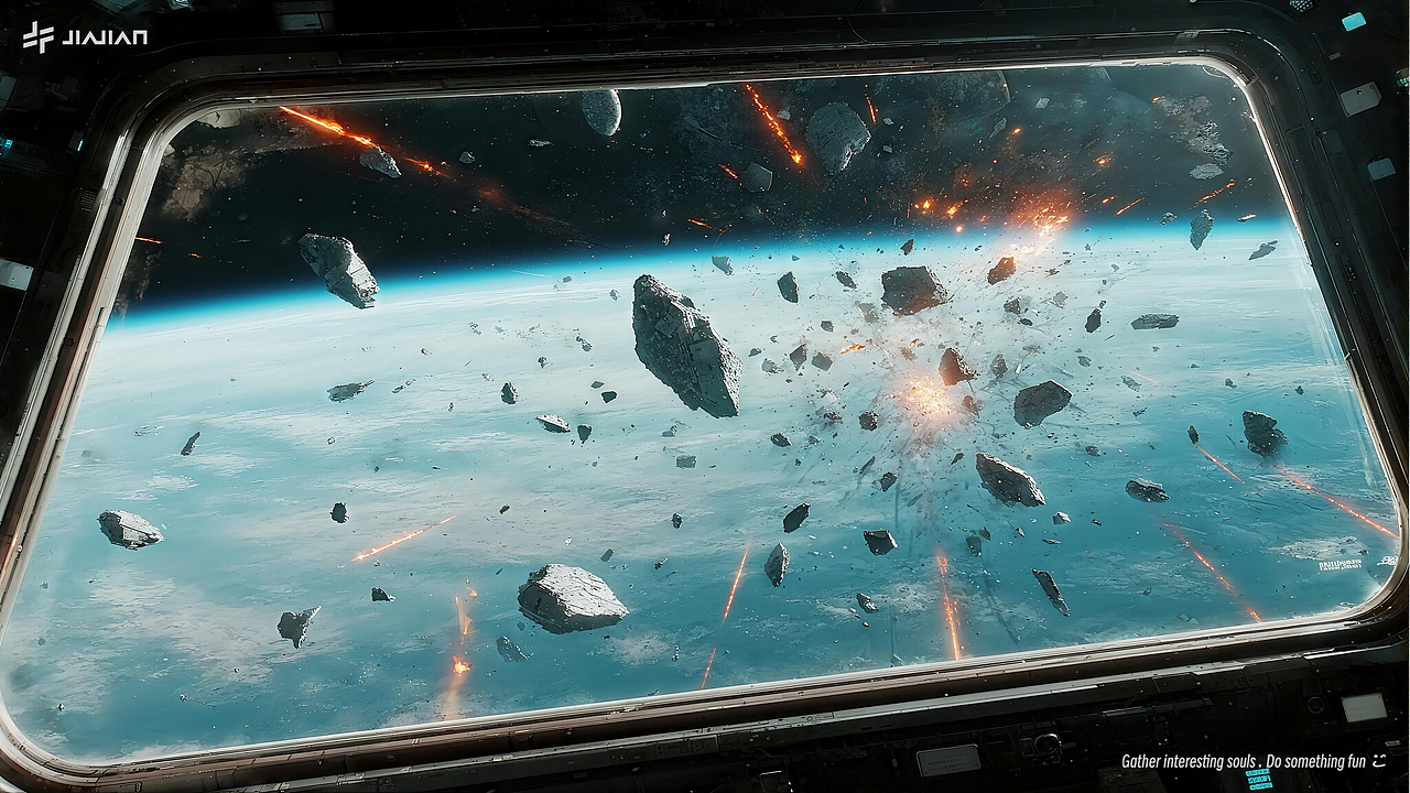 AI动画短片 宇宙奥秘