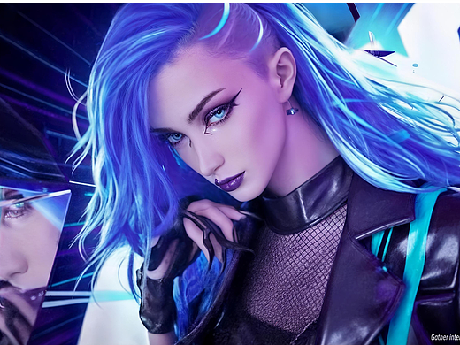 AI角色短片 Violet 紫萝 角色登场