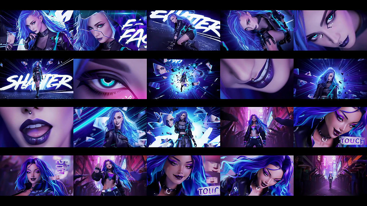 AI角色短片 Violet 紫萝 角色登场(图ZMzk5MDA2NDU2) - 动画片 - 站酷设计师JIAJIAN_STUDIO原创素材 - 站酷ZCOOL