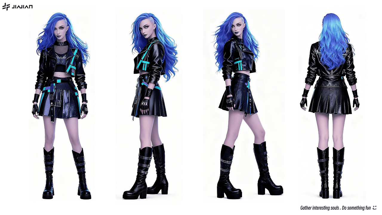 AI角色短片 Violet 紫萝 角色登场(图ZMzk5MDA2NDcy) - 动画片 - 站酷设计师JIAJIAN_STUDIO原创素材 - 站酷ZCOOL