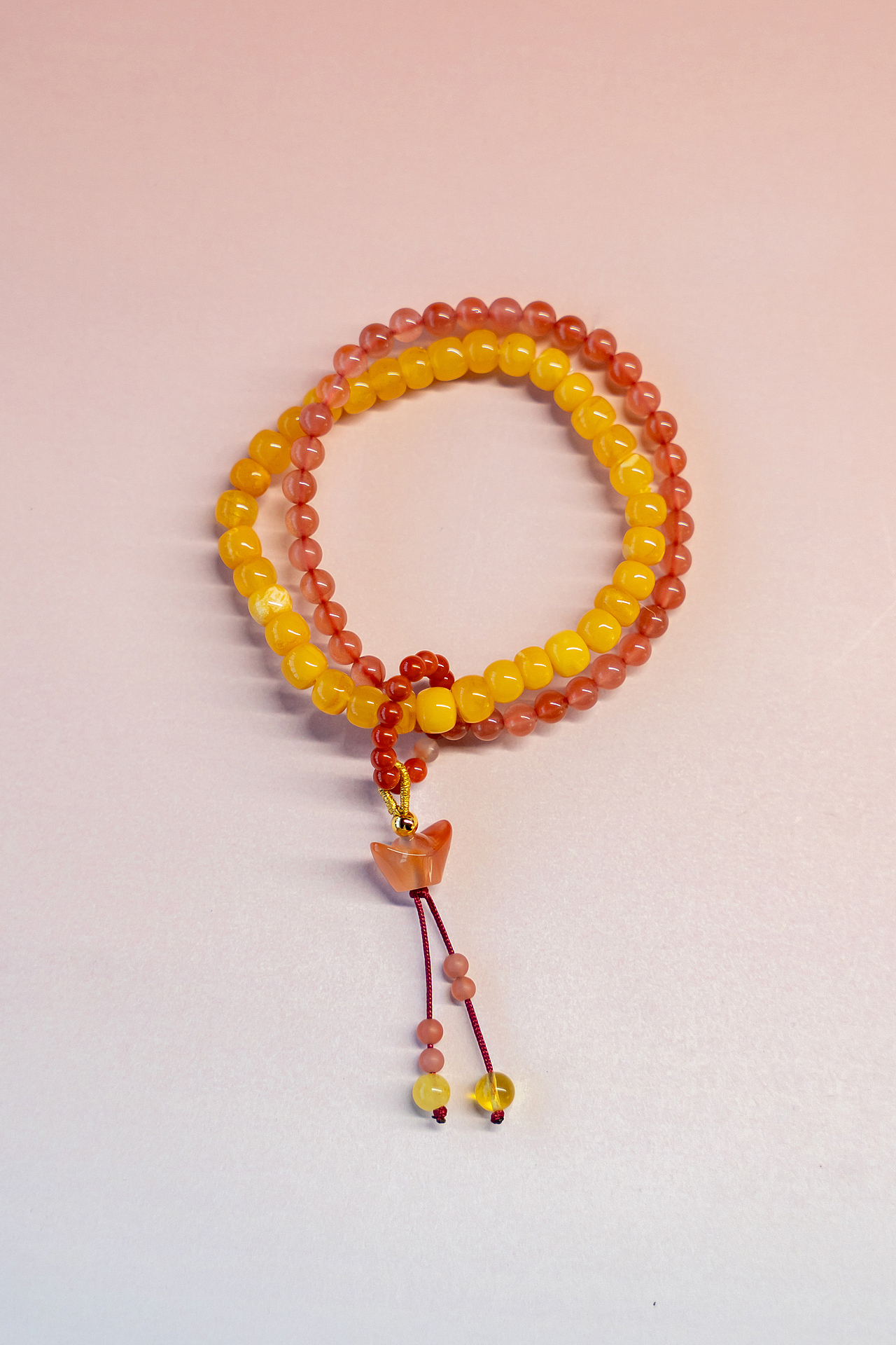 蜜蜡手串摄影修图