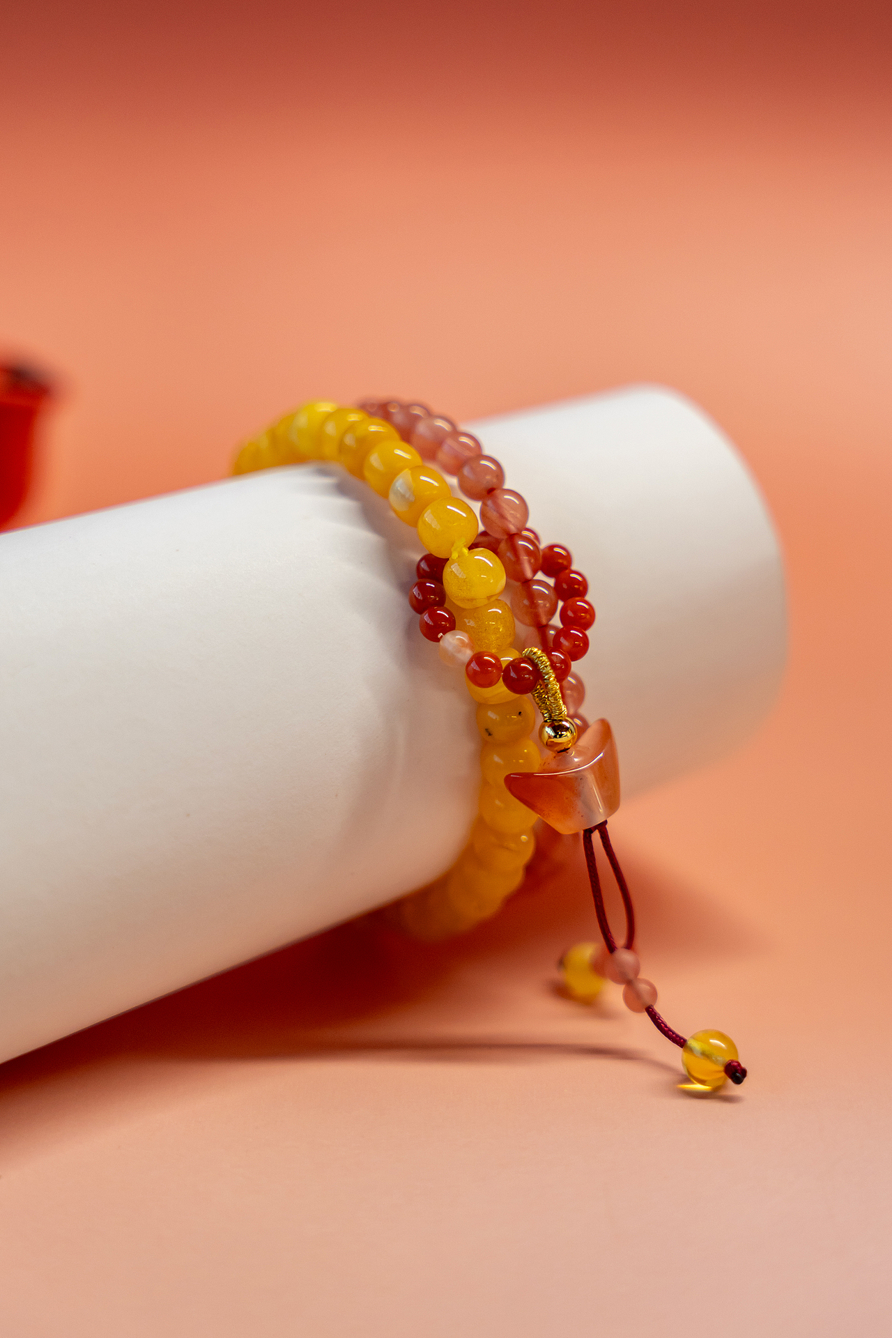 蜜蜡手串摄影修图