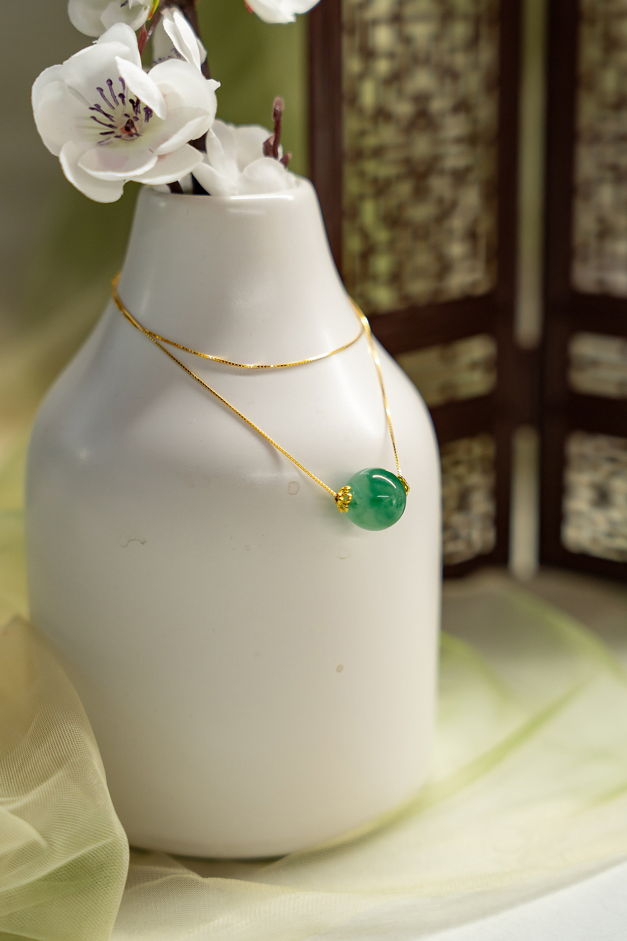 玉石手串摄影修图