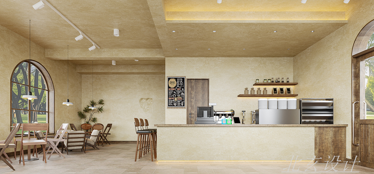 工装-在快节奏的都市里,寻一处治愈角落-咖啡店