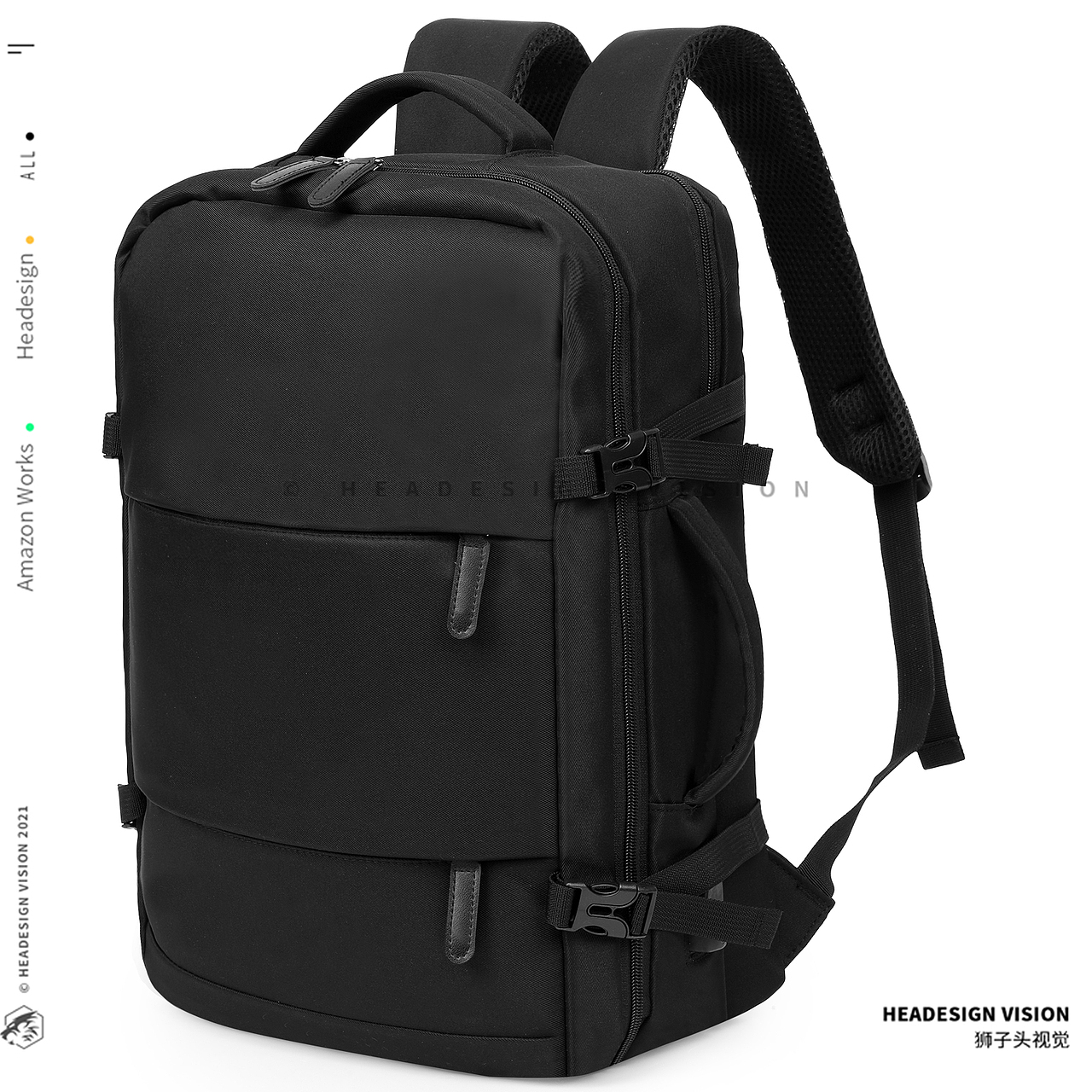 背包产品拍摄_主图设计_A+页面-狮子头视觉（图ZMzk5MDE3Mzgw） - 电商 - 站酷设计师亚马逊主图设计原创素材 - 站酷ZCOOL