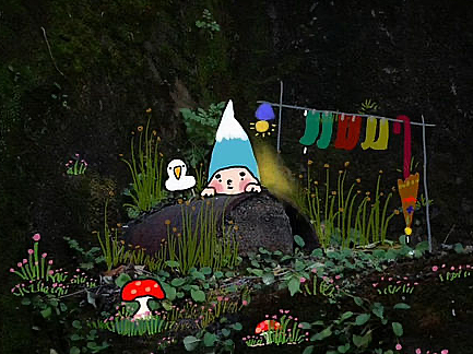 哎，蘑菇应该发现不了我们吧