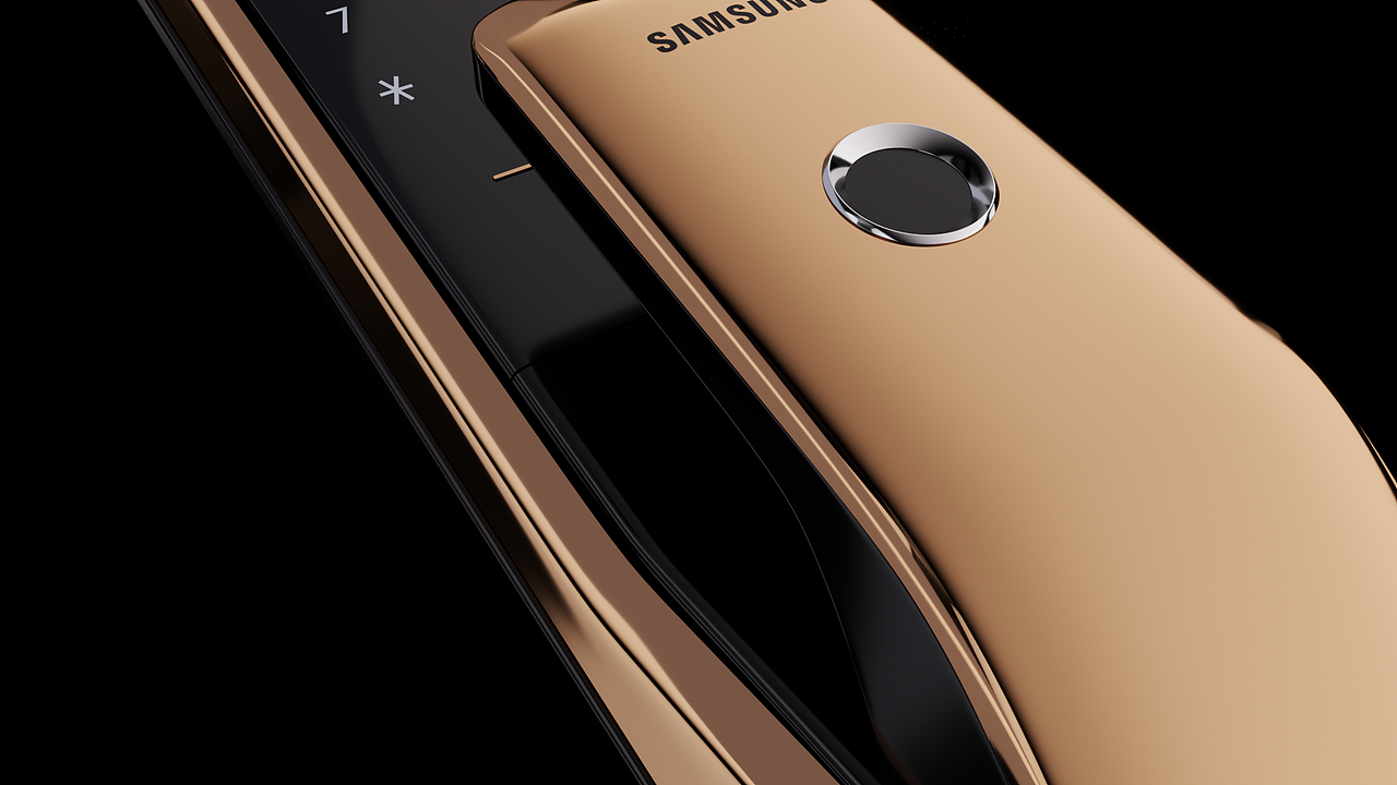 电子门锁 | C4D三维动画