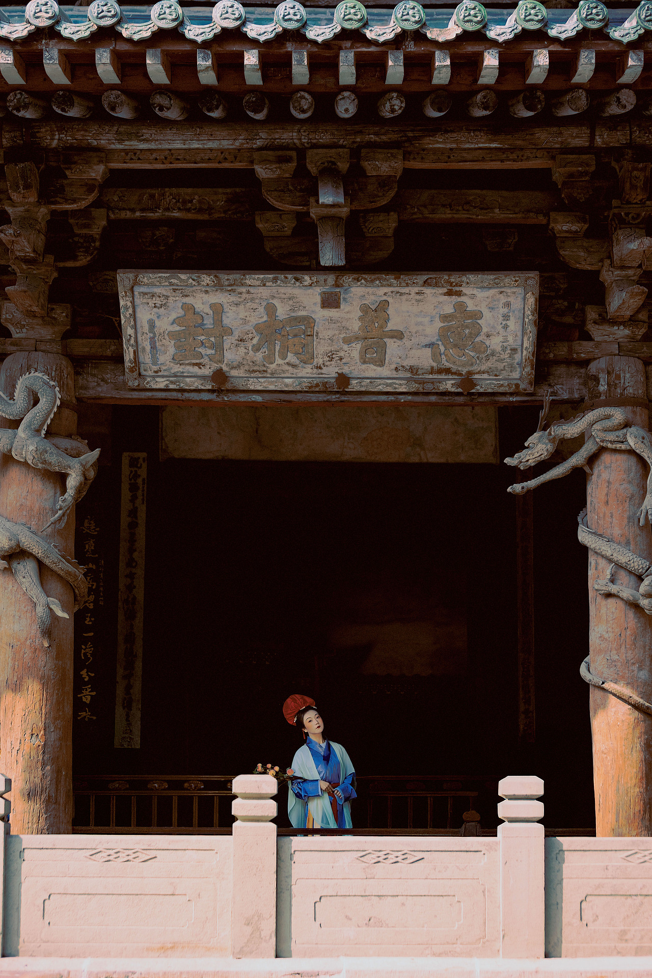 仿晋祠宋塑侍女